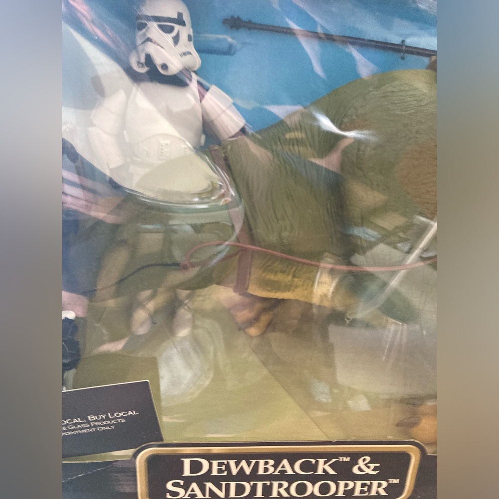 Star Wars Dewback & Sandtrooper Toy Set - Black, White, Brown - Picture 2 of 6
